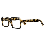 Cutler & Gross - 1385 Square Optical Glasses - Black on Camo - Luxury - Cutler & Gross Eyewear