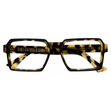 Cutler & Gross - 1385 Square Optical Glasses - Black on Camo - Luxury - Cutler & Gross Eyewear