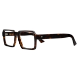 Cutler & Gross - 1385 Square Optical Glasses - Dark Turtle - Luxury - Cutler & Gross Eyewear