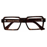 Cutler & Gross - 1385 Square Optical Glasses - Dark Turtle - Luxury - Cutler & Gross Eyewear