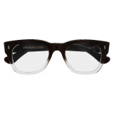 Cutler & Gross - 0772V2 Square Optical Glasses - Black To Clear Fade - Luxury - Cutler & Gross Eyewear