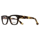 Cutler & Gross - 0772V2 Square Optical Glasses - Black on Camo - Luxury - Cutler & Gross Eyewear