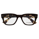 Cutler & Gross - 0772V2 Square Optical Glasses - Black on Camo - Luxury - Cutler & Gross Eyewear