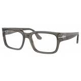 Persol - PO3315V - Transparent Taupe Gray - Optical Glasses - Persol Eyewear