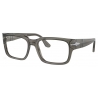 Persol - PO3315V - Transparent Taupe Gray - Optical Glasses - Persol Eyewear
