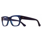 Cutler & Gross - 0772V2 Square Optical Glasses - Classic Navy Blue - Luxury - Cutler & Gross Eyewear