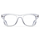 Cutler & Gross - 9101 Square Optical Glasses - Large - Crystal - Luxury - Cutler & Gross Eyewear