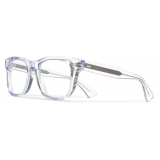 Cutler & Gross - 9101 Square Optical Glasses - Large - Crystal - Luxury - Cutler & Gross Eyewear