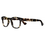 Cutler & Gross - 1389 Square Optical Glasses - Hudson Havana - Luxury - Cutler & Gross Eyewear