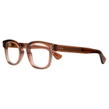 Cutler & Gross - 1389 Square Optical Glasses - Rhubarb - Luxury - Cutler & Gross Eyewear