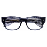 Cutler & Gross - 9692 Square Optical Glasses - Blue Smoke - Luxury - Cutler & Gross Eyewear