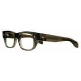 Cutler & Gross - 9692 Square Optical Glasses - Olive Green - Luxury - Cutler & Gross Eyewear