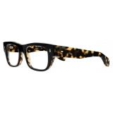 Cutler & Gross - 9692 Square Optical Glasses - Black on Camo - Luxury - Cutler & Gross Eyewear