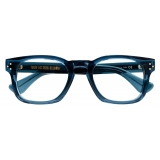 Cutler & Gross - 9768 Square Optical Glasses - Tribeca Teal - Luxury - Cutler & Gross Eyewear