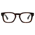 Cutler & Gross - 9768 Square Optical Glasses - Dark Turtle - Luxury - Cutler & Gross Eyewear