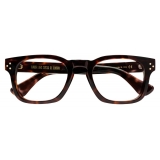 Cutler & Gross - 9768 Square Optical Glasses - Dark Turtle - Luxury - Cutler & Gross Eyewear