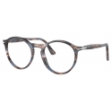 Persol - PO3285V - Striped Blue - Optical Glasses - Persol Eyewear