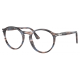 Persol - PO3285V - Striato Blu - Occhiali da Vista - Persol Eyewear