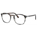 Persol - PO3007VM - Tortoise Brown Tortoise Grey - Optical Glasses - Persol Eyewear