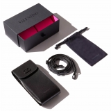 Valentino - Occhiale da Vista V - Grace Cat-Eye Oversize in Acetato con Titanio - Bordeaux - Valentino Eyewear