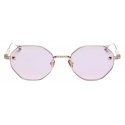 Valentino - Occhiale da Vista V - Stud Esagonale in Titanio - Rosa - Valentino Eyewear
