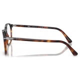 Persol - PO3007VM - Tortoise Dark Light Brown - Optical Glasses - Persol Eyewear