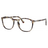 Persol - PO3007VM - Brown Spotted Blue - Optical Glasses - Persol Eyewear