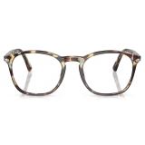 Persol - PO3007VM - Brown Spotted Blue - Optical Glasses - Persol Eyewear