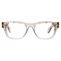 Cutler & Gross - 9772 Square Optical Glasses - Granny Chic - Luxury - Cutler & Gross Eyewear