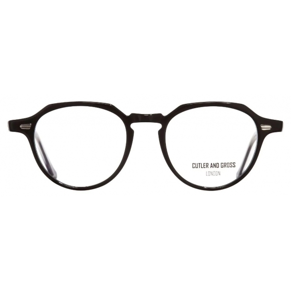 Cutler & Gross - 1313V2 Round Optical Glasses - Large - Black - Luxury - Cutler & Gross Eyewear