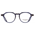 Cutler & Gross - 1313V2 Round Optical Glasses - Large - Classic Navy Blue - Luxury - Cutler & Gross Eyewear