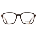 Cutler & Gross - 1361 Square Optical Glasses - Black on Camo - Luxury - Cutler & Gross Eyewear