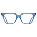 Cutler & Gross - 1346 Cat Eye Optical Glasses - Blue Crystal - Luxury - Cutler & Gross Eyewear