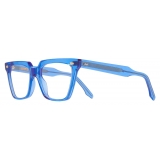 Cutler & Gross - 1346 Cat Eye Optical Glasses - Blue Crystal - Luxury - Cutler & Gross Eyewear