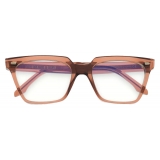 Cutler & Gross - 1346 Cat Eye Optical Glasses - Cola Crystal - Luxury - Cutler & Gross Eyewear
