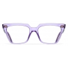 Cutler & Gross - 1346 Cat Eye Optical Glasses - Orchid Crystal - Luxury - Cutler & Gross Eyewear