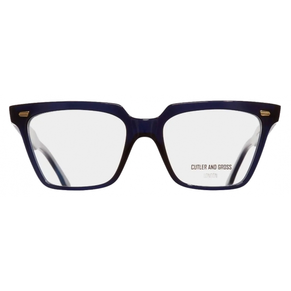 Cutler & Gross - 1346 Cat Eye Optical Glasses - Classic Navy Blue - Luxury - Cutler & Gross Eyewear