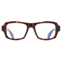 Cutler & Gross - 9894 Square Optical Glasses - Dark Turtle - Luxury - Cutler & Gross Eyewear