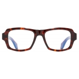 Cutler & Gross - 9894 Square Optical Glasses - Dark Turtle - Luxury - Cutler & Gross Eyewear