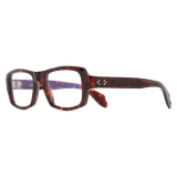 Cutler & Gross - 9894 Square Optical Glasses - Dark Turtle - Luxury - Cutler & Gross Eyewear