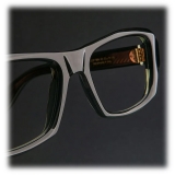 Cutler & Gross - 9894 Square Optical Glasses - Aviator Blue - Luxury - Cutler & Gross Eyewear