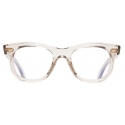 Cutler & Gross - 1409 Round Optical Glasses - Sand Crystal - Luxury - Cutler & Gross Eyewear