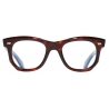 Cutler & Gross - 1409 Round Optical Glasses - Dark Turtle - Luxury - Cutler & Gross Eyewear