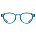 Cutler & Gross - 9290 Round Optical Glasses - Tribeca Teal - Luxury - Cutler & Gross Eyewear