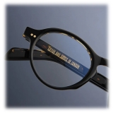 Cutler & Gross - GR08 Round Optical Glasses - Black on Havana - Luxury - Cutler & Gross Eyewear
