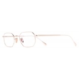 Cutler & Gross - 0005 Round Optical Glasses - Rose Gold - Luxury - Cutler & Gross Eyewear