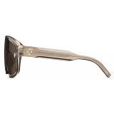Dior - Sunglasses - CD Diamond M1U - Transparent Beige - Dior Eyewear