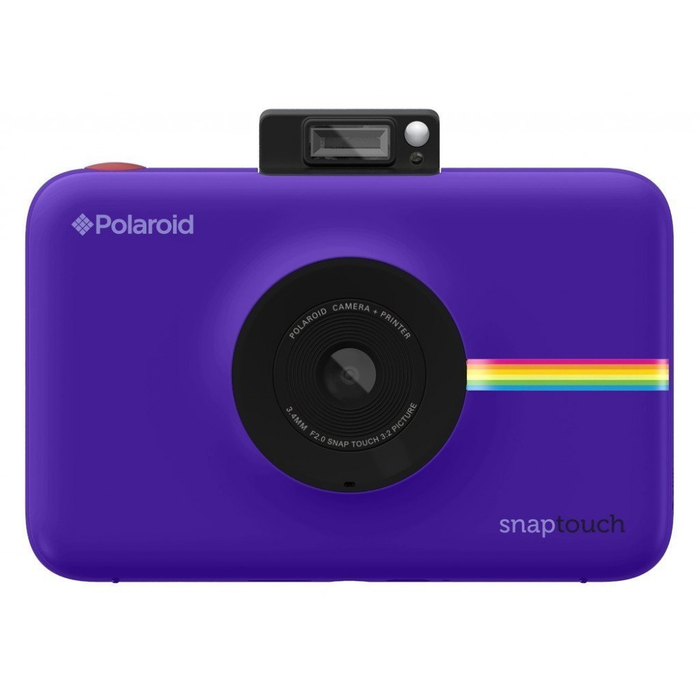 Polaroid - Fotocamera Digitale Snap Touch a Stampa Istantanea con Schermo  LCD (Viola) e Tecnologia di Stampa Zink Zero Ink - Avvenice