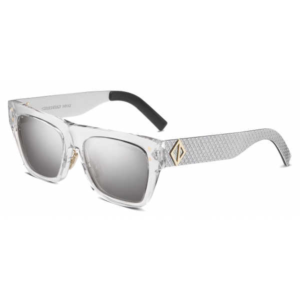 Dior - Sunglasses - CD Diamond S8F - Crystal Silver - Dior Eyewear