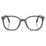 Persol - PO3317V - Transparent Taupe Gray - Optical Glasses - Persol Eyewear